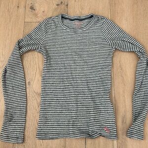 Abercrombie Striped Long Sleeve Top